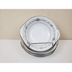 Vintage Noritake Glencoe 6505 Lugged Cereal Bowl Japana Lot Of 4